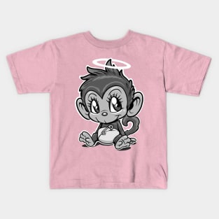 Monkeygirl Kids T-Shirt